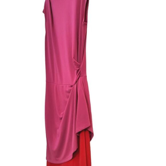 Narcisco Rodriguez Design Nation Womens Two-Toned Sleeveless Dress Size Small - Picture 4 of 14